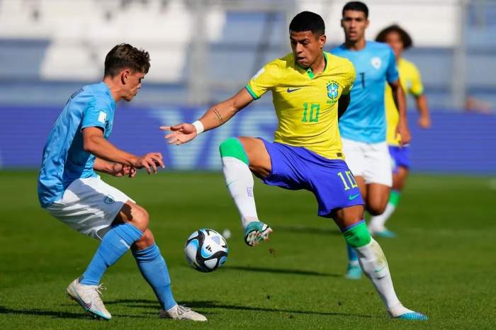 Em jogo difícil, Brasil goleia e encara Israel nas quartas do Mundial  Sub-20 - Surto Olímpico