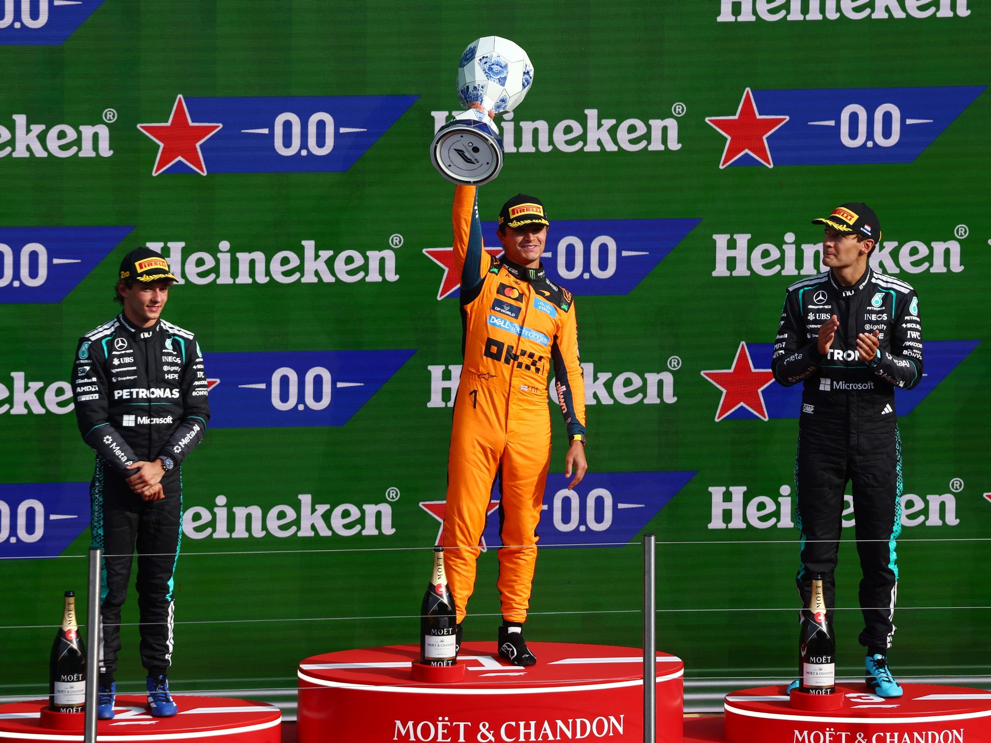 Lando Norris gana el GP de F1 en Países Bajos